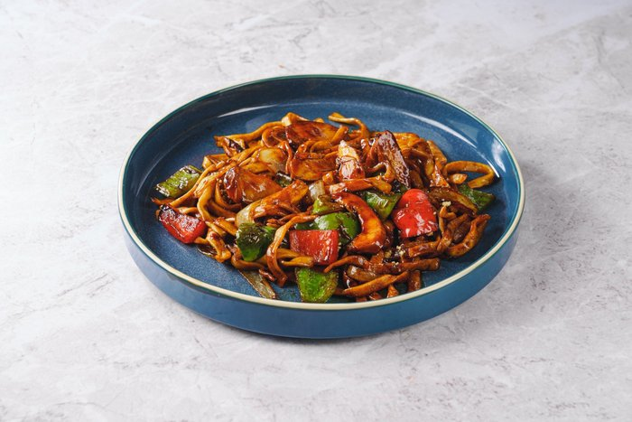 Wok с курицей