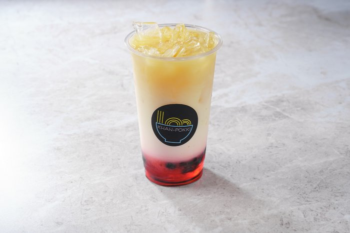 Бабл ти клубника