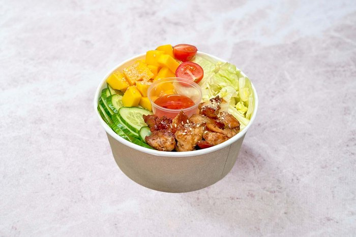 Поке с курицей